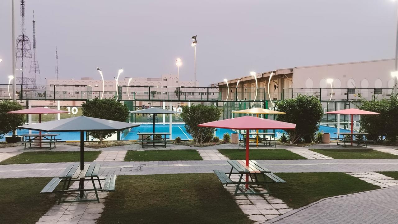 University Outdoor Sitting Area